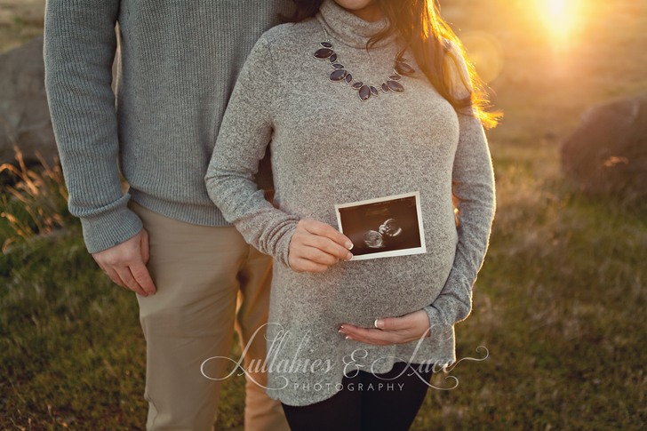 ultrasound picture maternity photoshoot